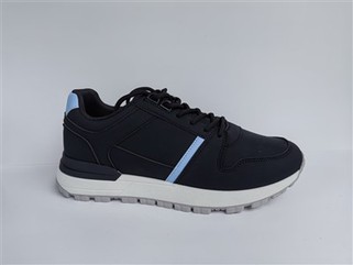 Ανδρικά μαύρα αθλητικά παπούτσια